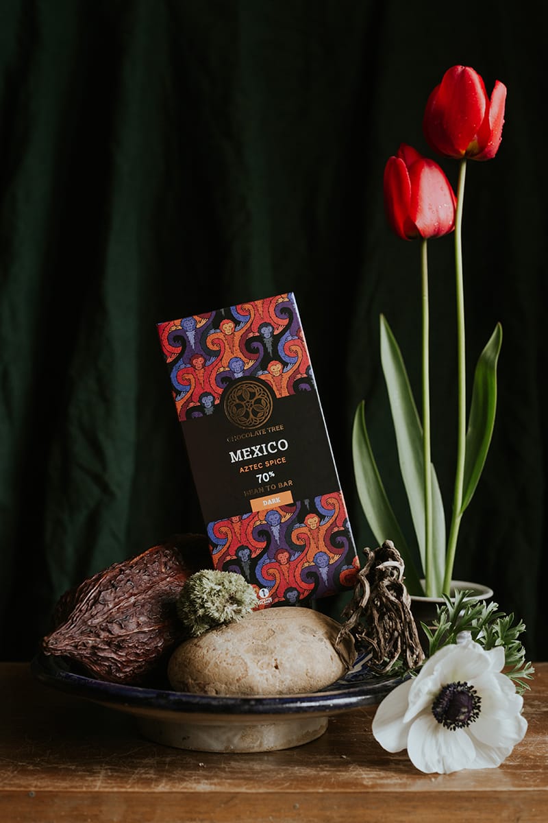 Chocolate Tree Mexico Aztec Spice 70% hořká čokoláda s chilli