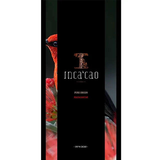 Incacao Origine Pure 100% Madagascar hořká čokoláda