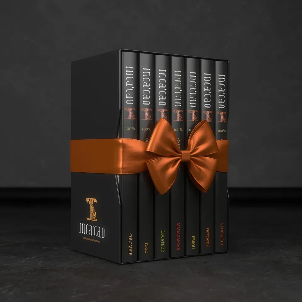 Incacao Origine Pure 100% Collection hořká čokoláda 100% kakaa