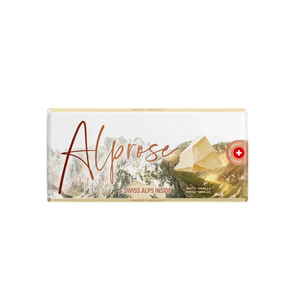 Alprose White bílá čokoláda vanilka 100 g