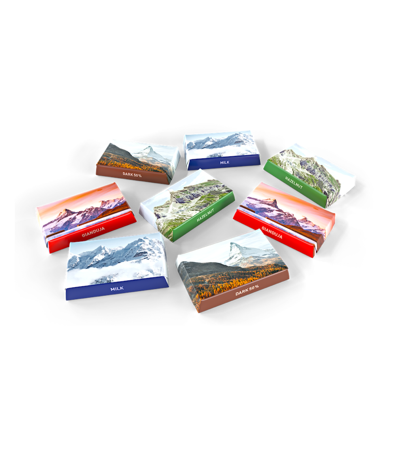 Alprose Napolitains Swiss Mountain Mix napolitánky horský mix