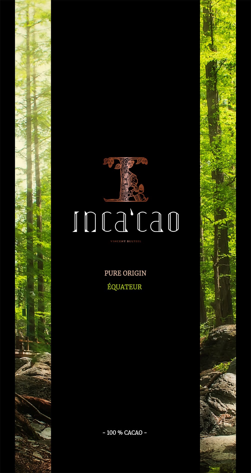 Incacao Origine Pure 100% Equateur hořká čokoláda 100% kakaa