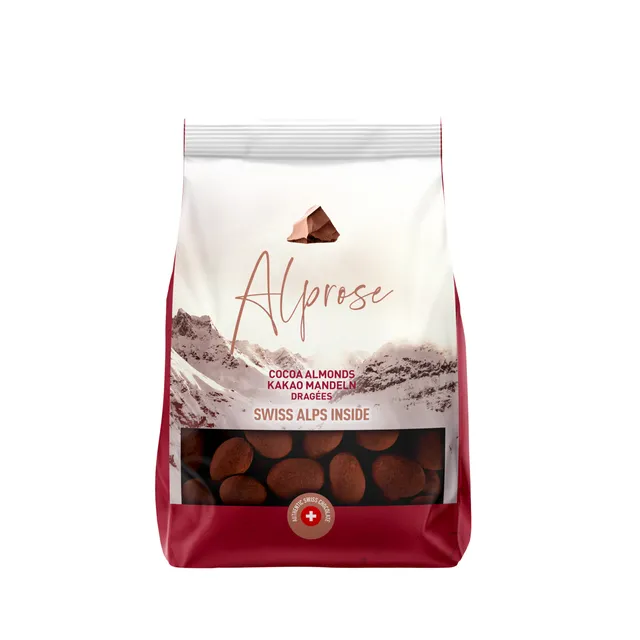 Alprose Dragées Cocoa Almonds dražé mandle v kakau