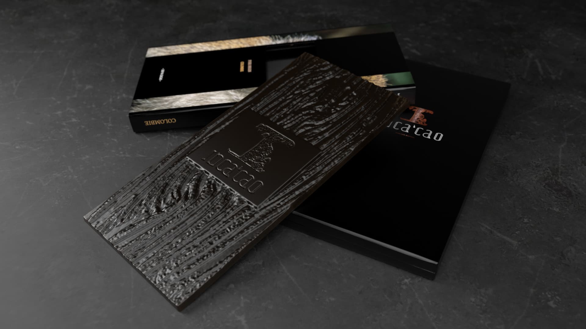 Incacao Origine Pure Colombie 100% hořká čokoláda