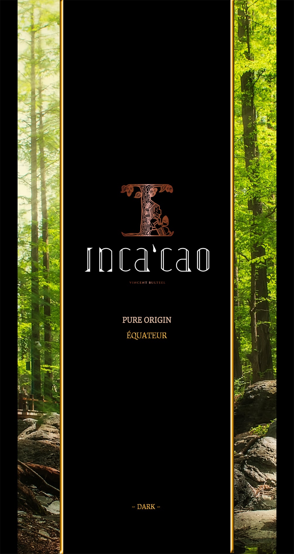 Incacao Origine Dark Équateur 70% hořká čokoláda