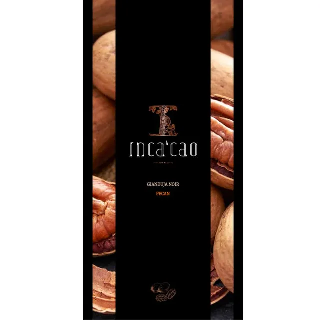 Incacao Gianduja Dark čokoláda Pécan 30 % pekanů