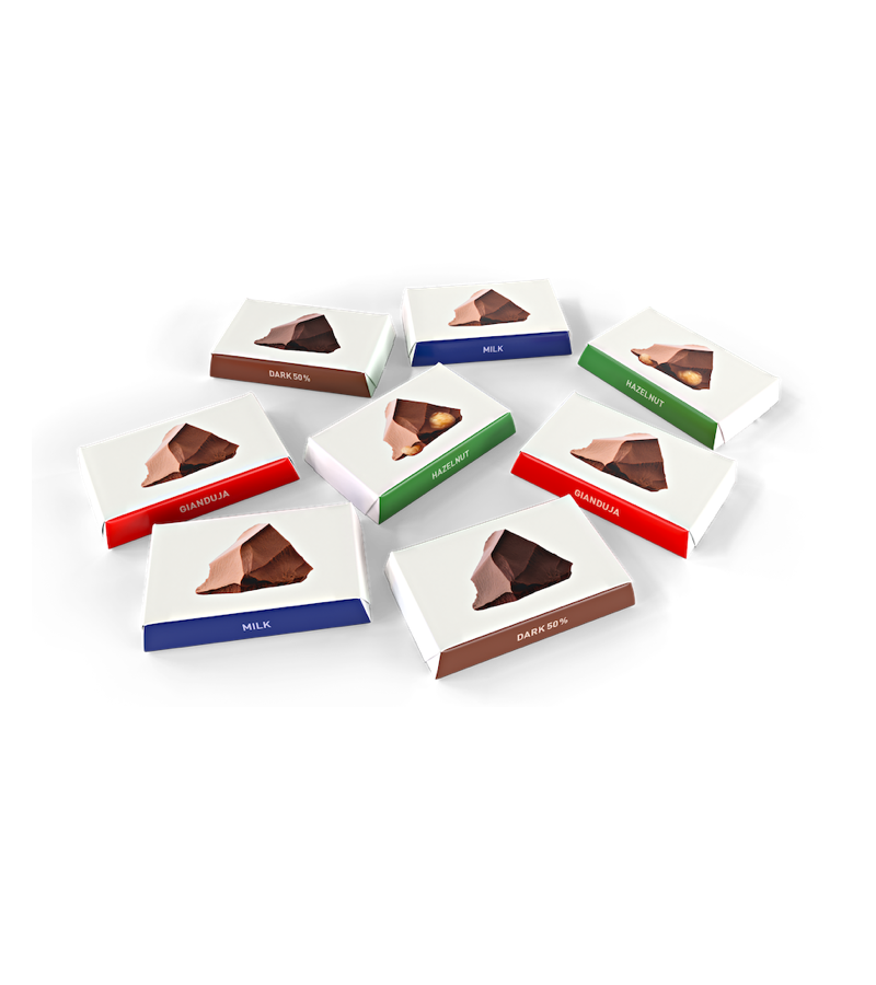 Alprose Napolitains Classic Mix napolitánky mléčné