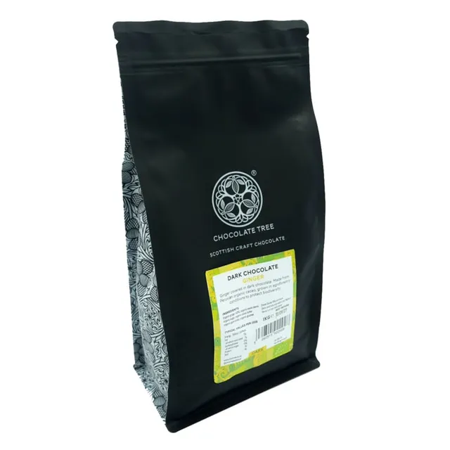 Chocolate Tree Dark Ginger 1 kg zázvor v čokoládě hořká
