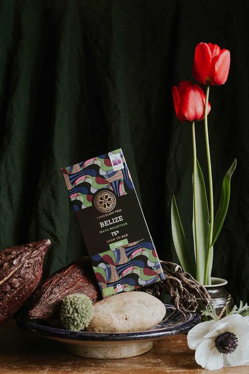 Chocolate Tree Belize Maya Mountain 75% hořká čokoláda criollo