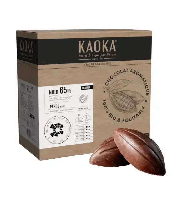 Kaoka hořká čokoláda na vaření 65% 5 kg