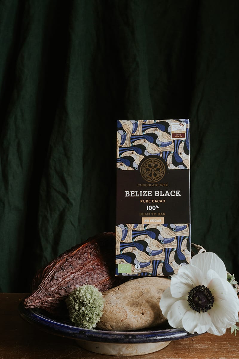 Chocolate Tree Belize Black 100% hořká čokoláda 100% kakaa
