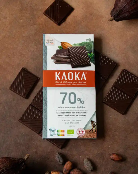 Kaoka Assemblage 70% hořká čokoláda 17 ks