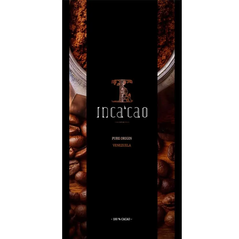 Incacao Origine Pure 100% Venezuela hořká čokoláda