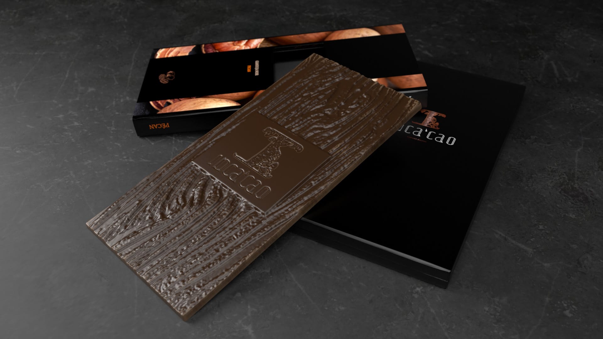 Incacao Gianduja Dark čokoláda Pécan 30 % pekanů