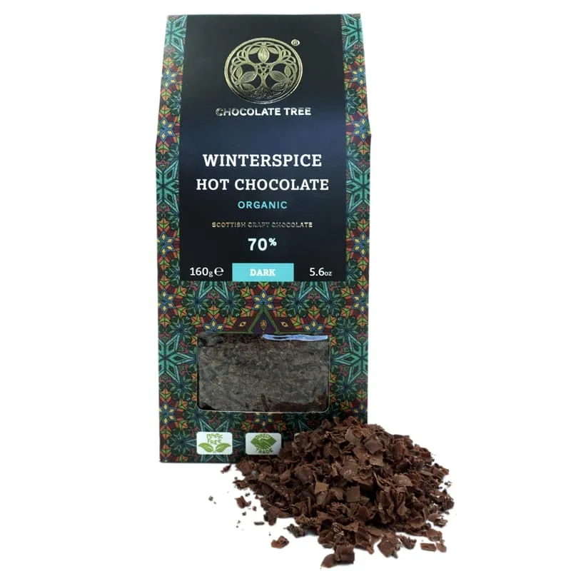 Chocolate Tree Winterspice horká čokoláda sáček kořeněná