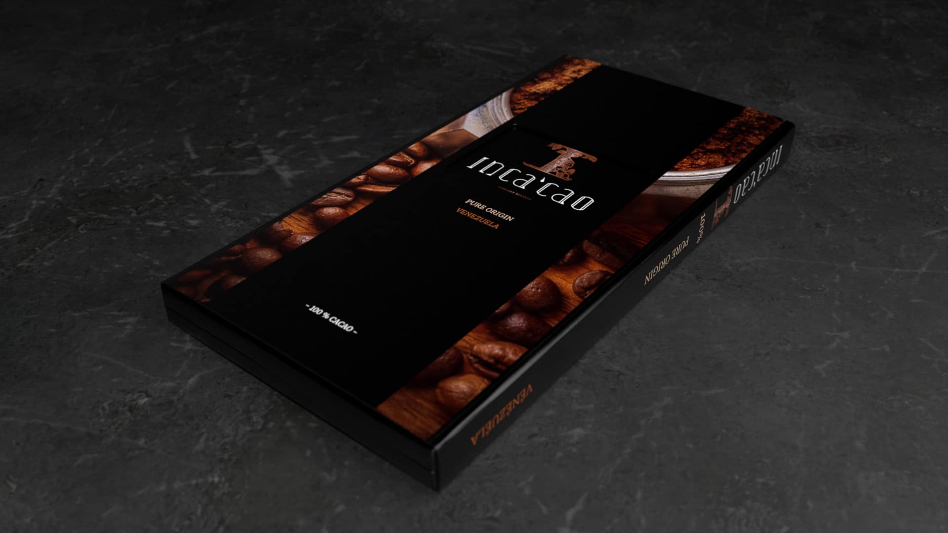 Incacao Origine Pure 100% Venezuela hořká čokoláda