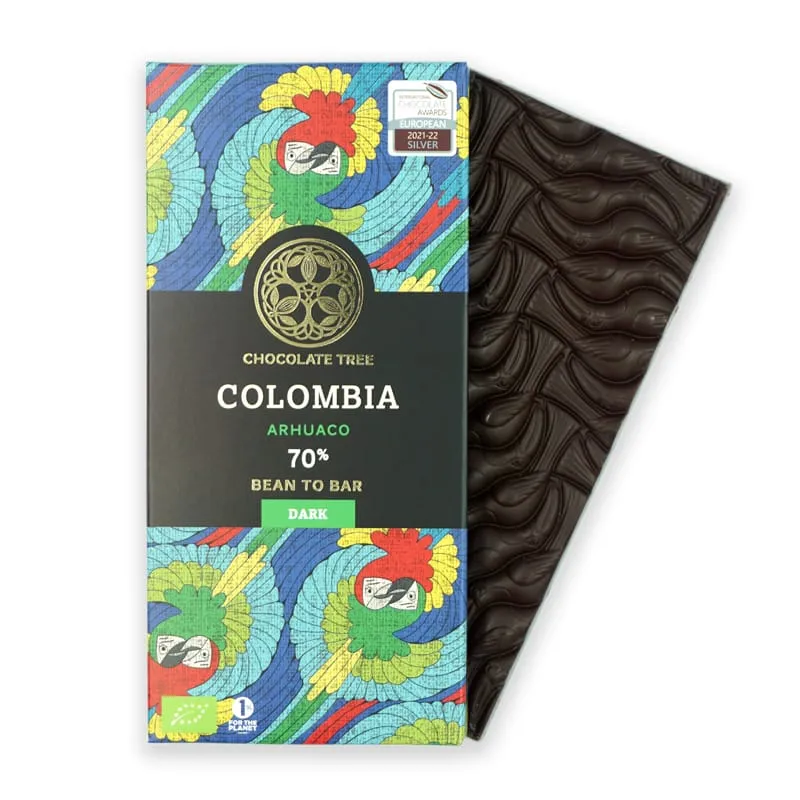 Chocolate Tree Colombia Arhuaco 70% hořká čokoláda