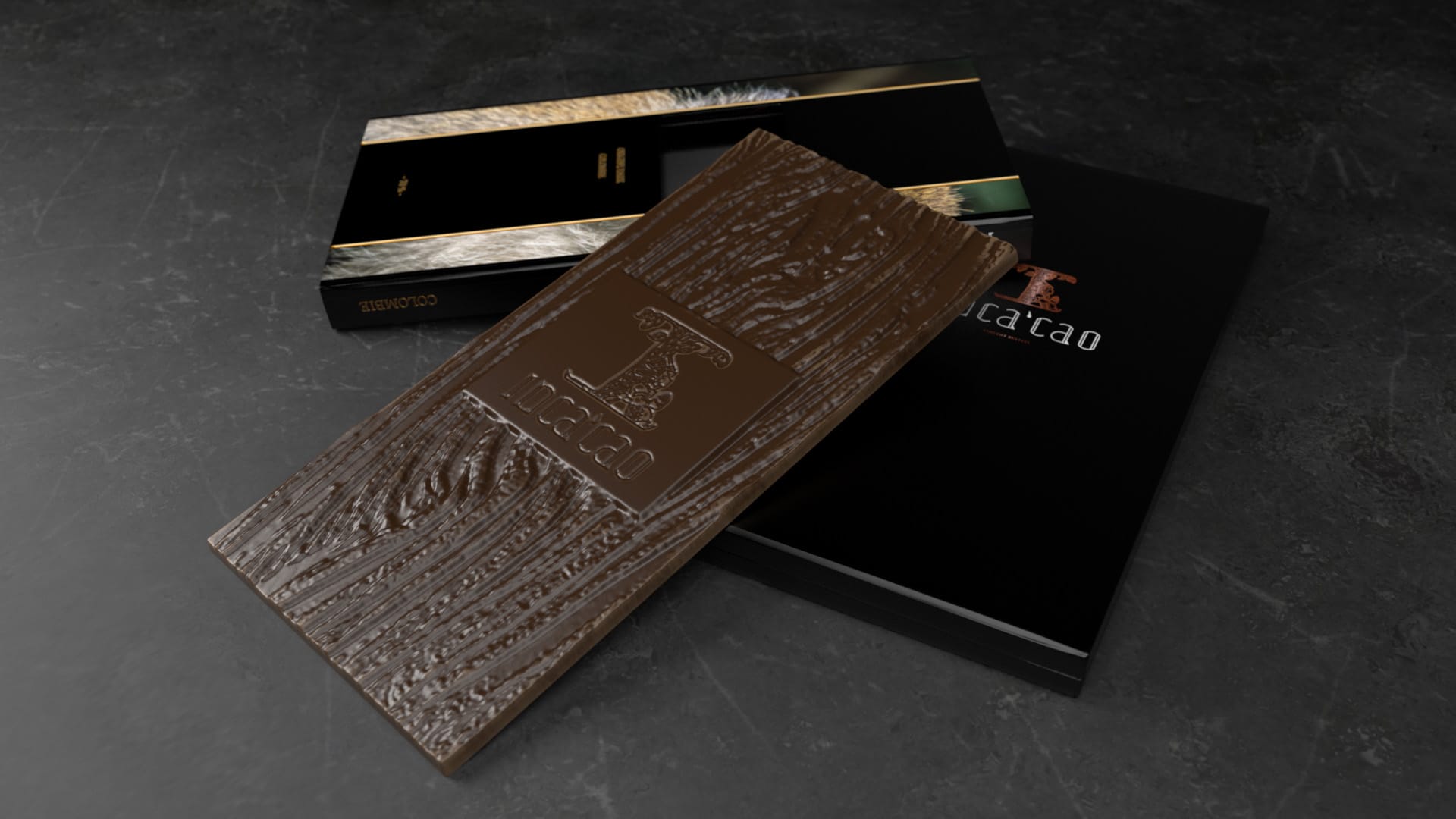 Incacao Origine Dark 70% Colombie hořká čokoláda 70 % kakaa