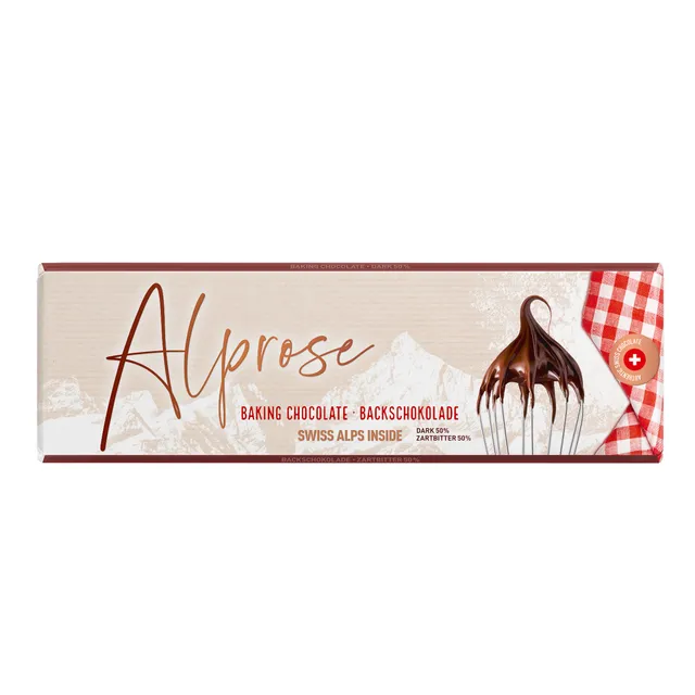 Alprose Dark 50% hořká čokoláda na vaření 300 g