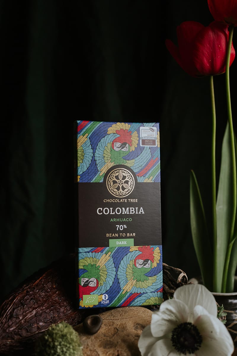 Chocolate Tree Colombia Arhuaco 70% hořká čokoláda