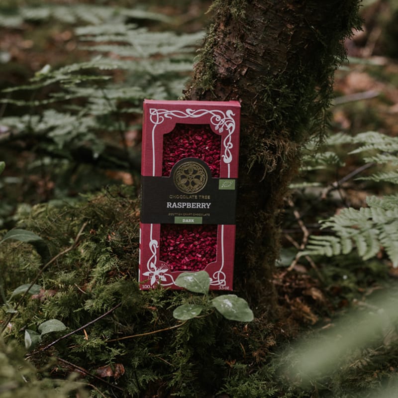 Chocolate Tree Raspberry hořká čokoláda s malinami
