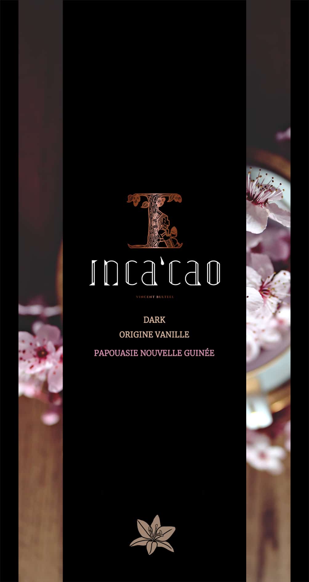 Incacao Origine Vanille Papouasie vanilková čokoláda vanilka