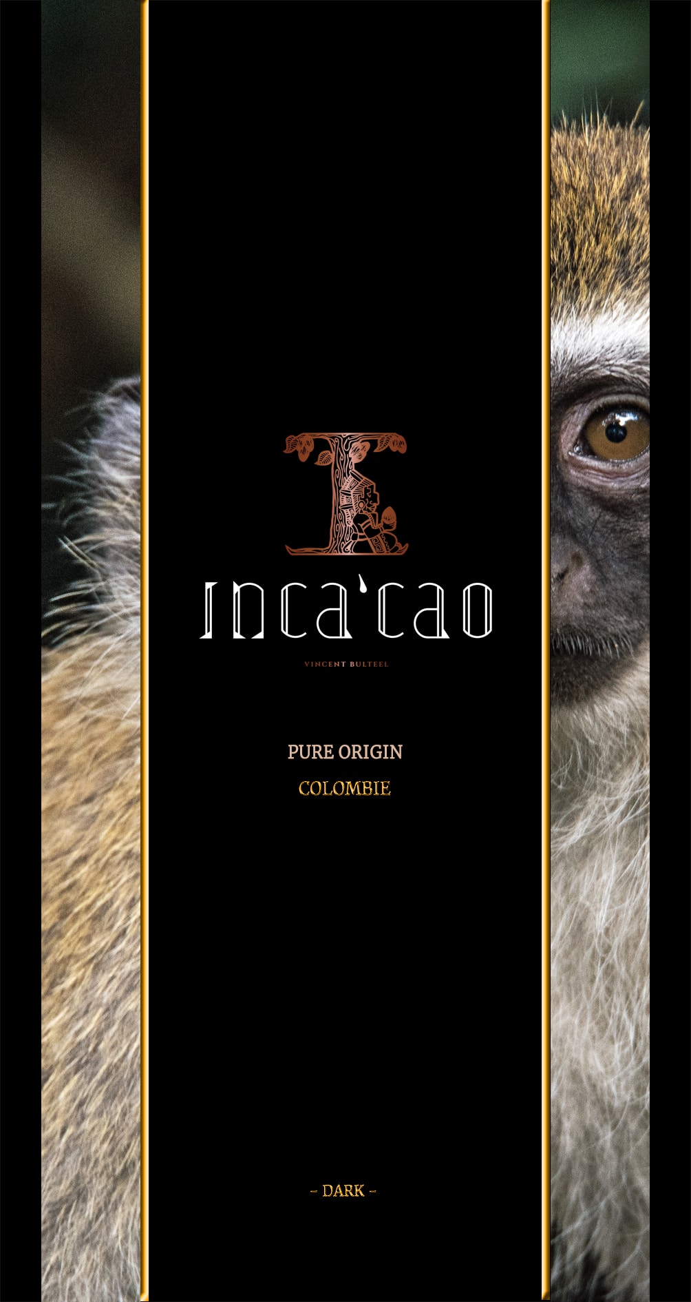 Incacao Origine Dark 70% Colombie hořká čokoláda 70 % kakaa