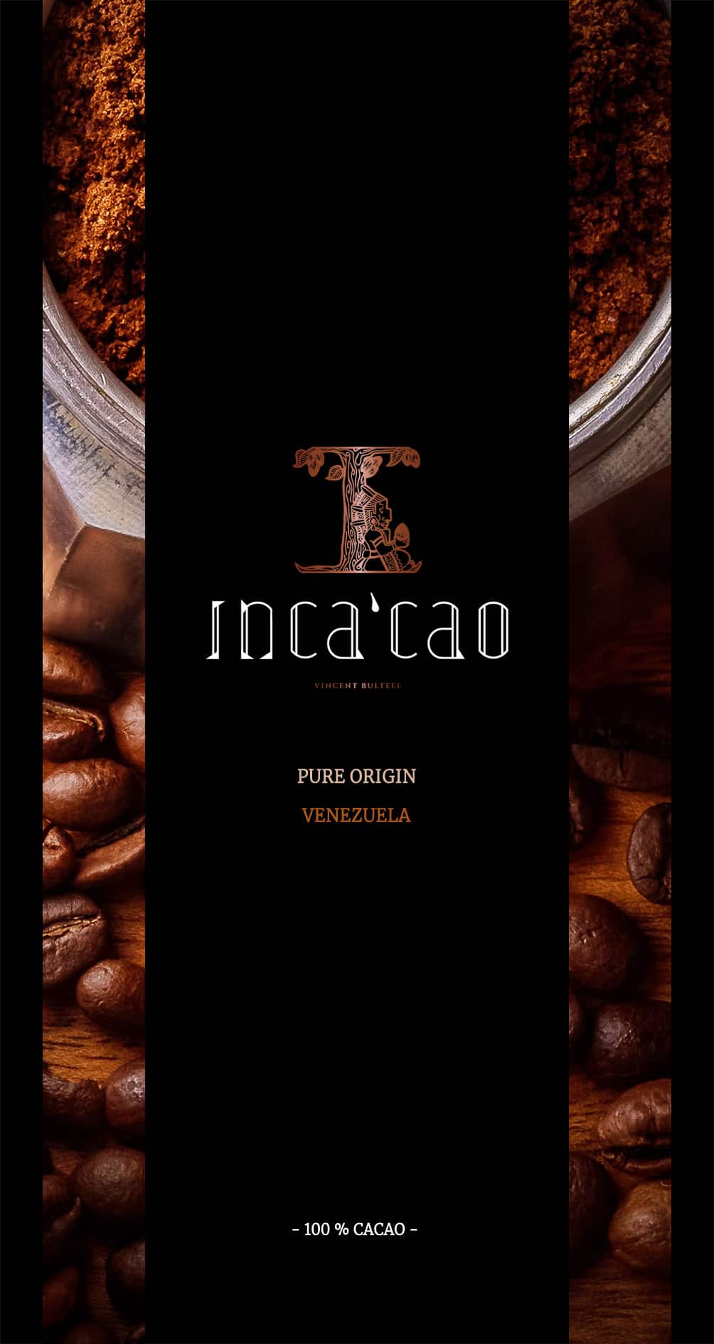 Incacao Origine Pure 100% Venezuela hořká čokoláda