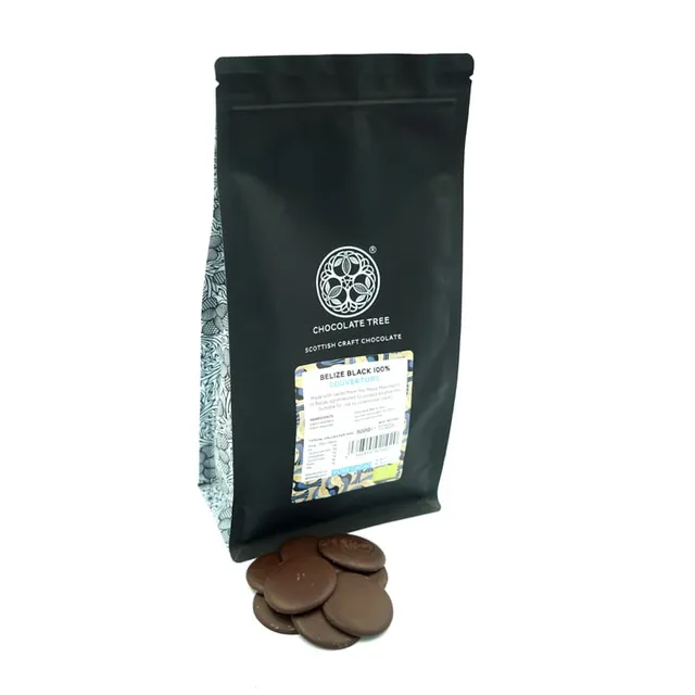 Chocolate Tree Belize Black 100% couverture na vaření