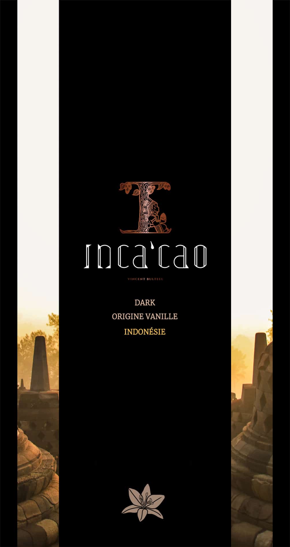 Incacao Origine Vanille čokoláda Indonésie vanilka