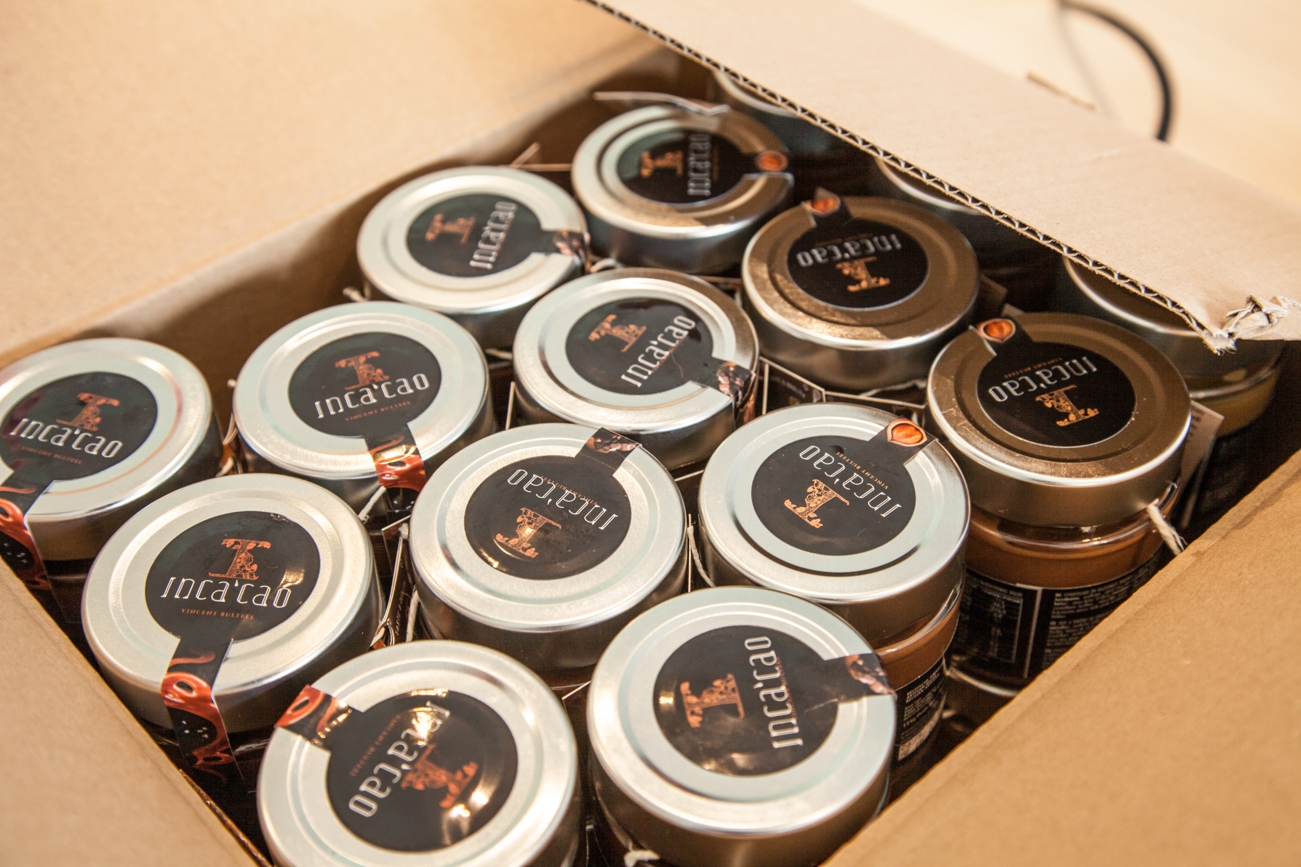 Incacao The Spread čokoládová pomazánka 4 kusy 4 příchutě