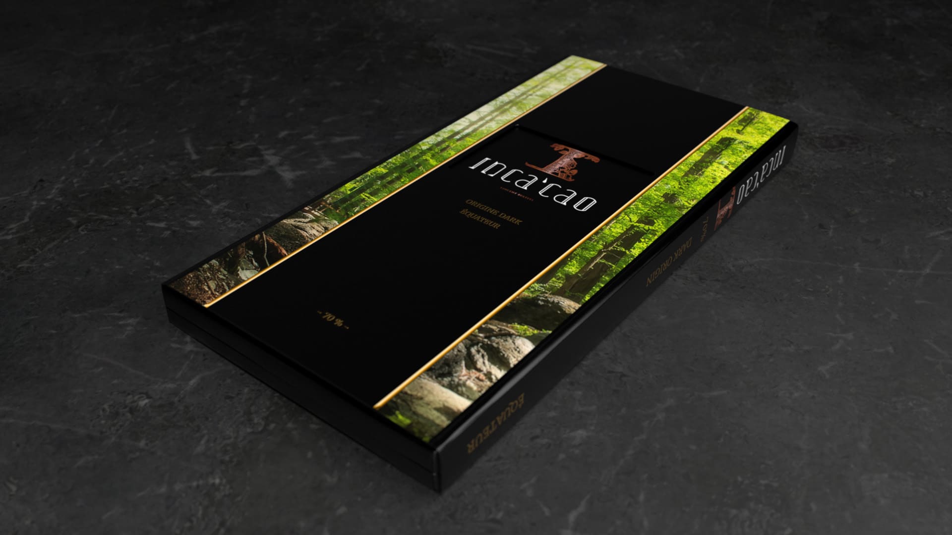 Incacao Origine Dark Équateur 70% hořká čokoláda