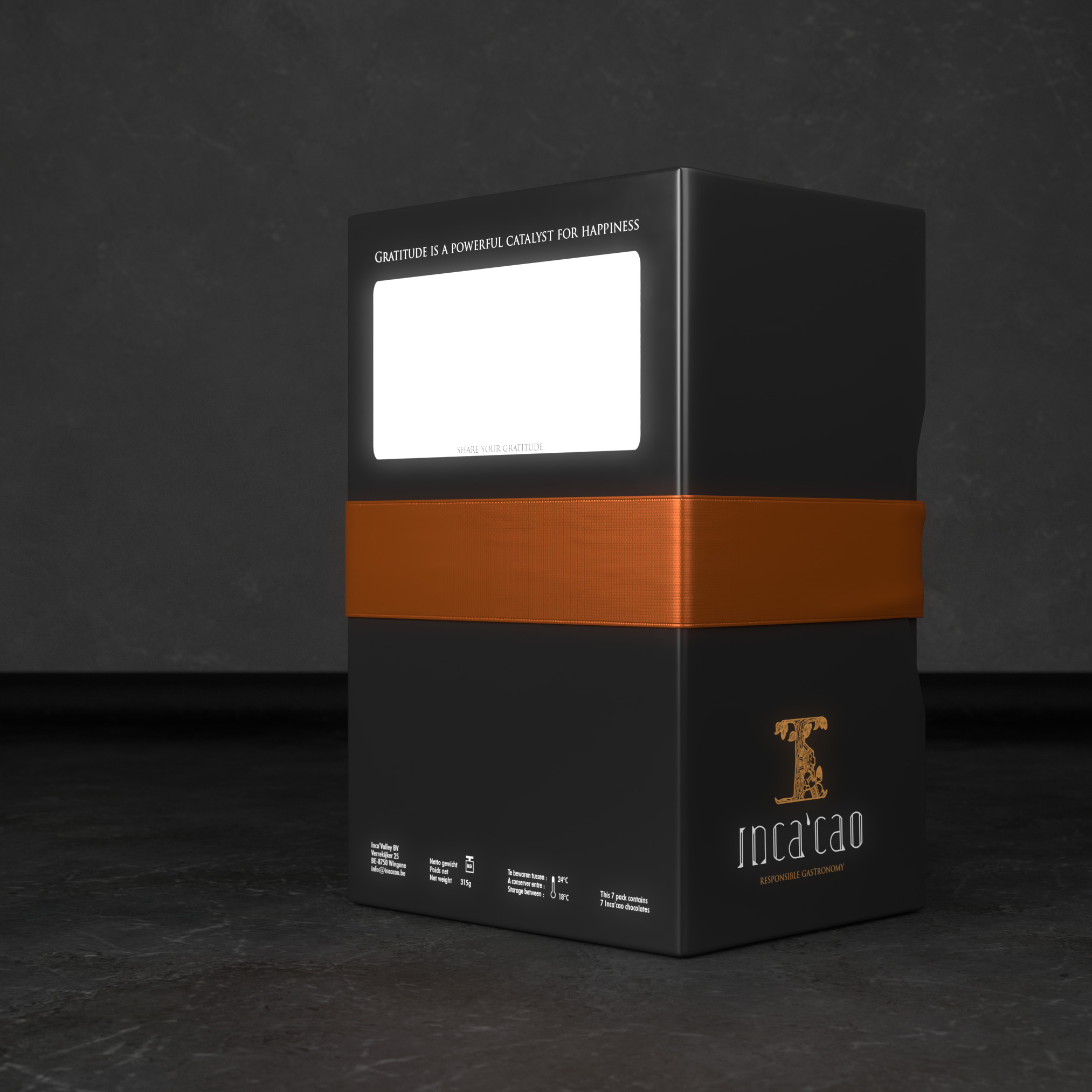 Incacao Origine Dark 70% čokoláda Collection sada