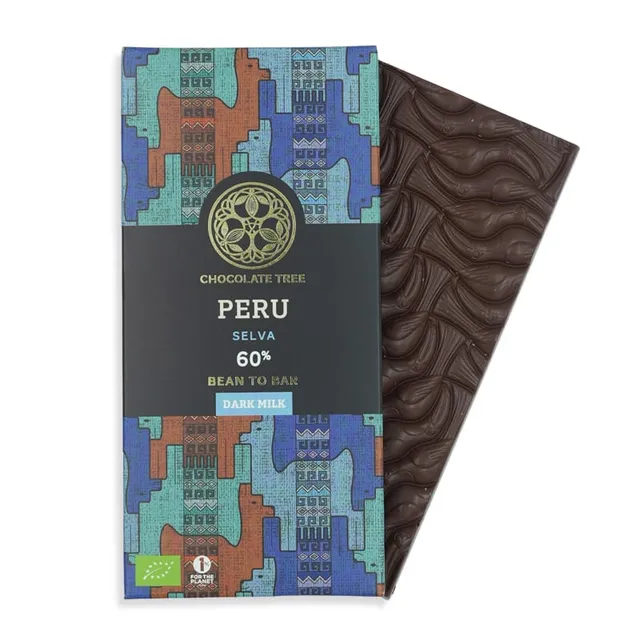 Chocolate Tree Peru Selva 60% tmavá mléčná čokoláda