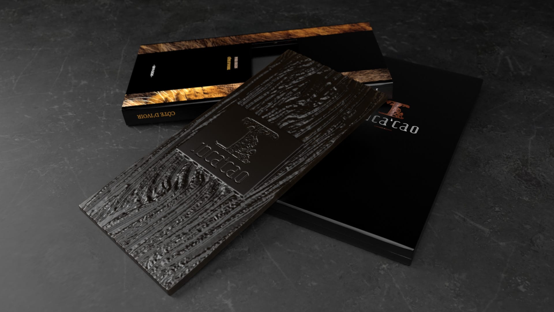 Incacao Origine Pure 100% Togo hořká čokoláda 100 % kakaa