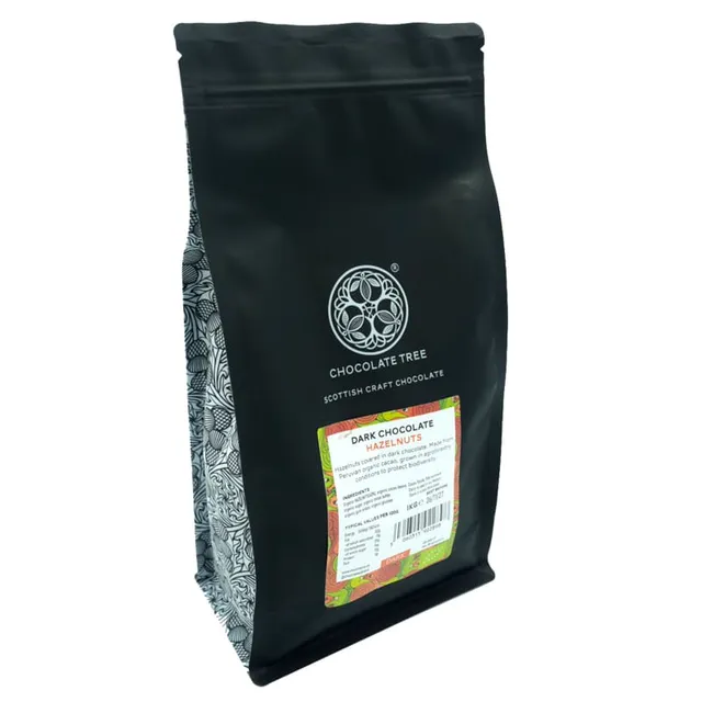 Chocolate Tree Dark Chocolate Hazelnuts ořechy 1 kg hořká
