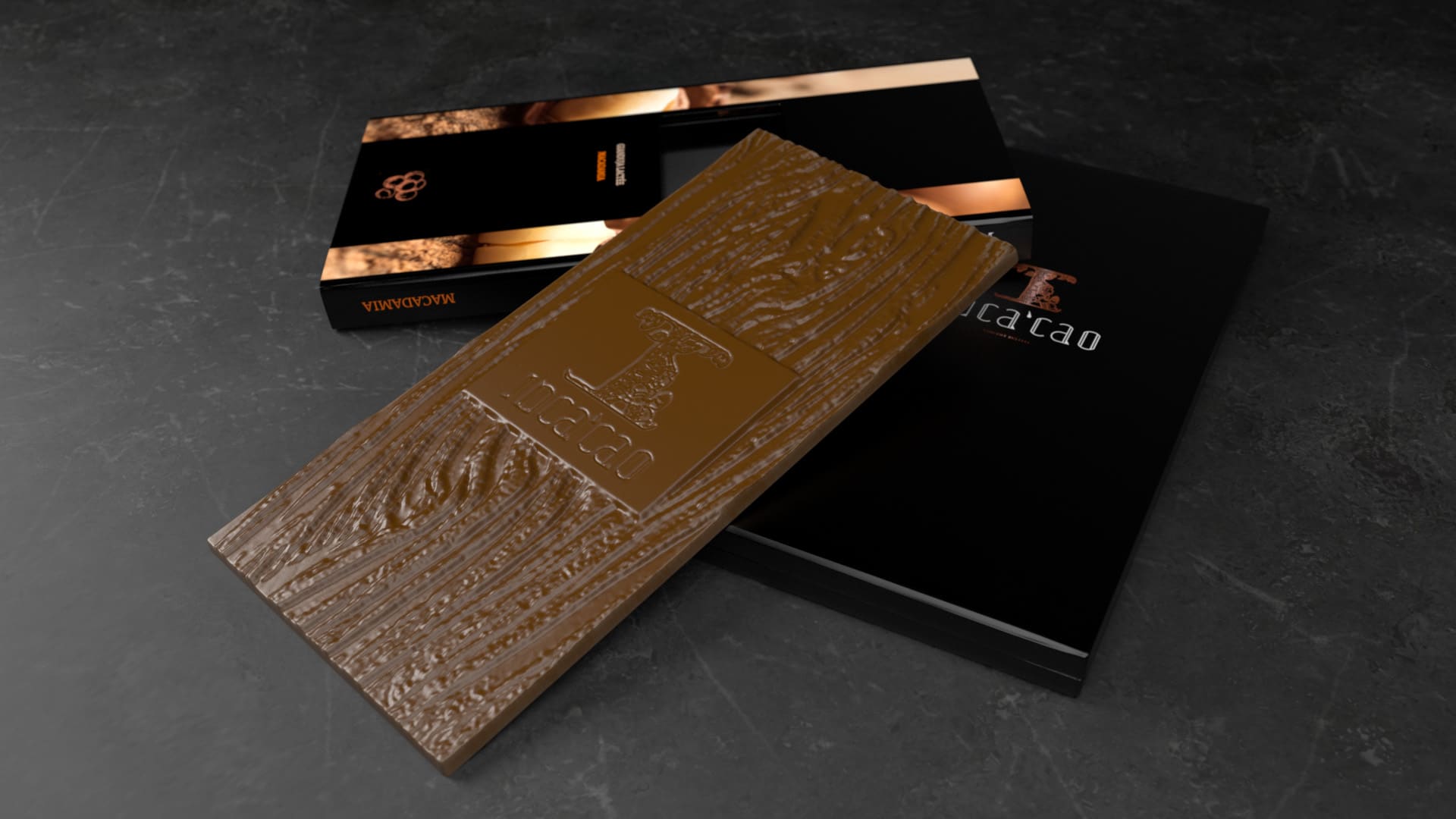 Incacao Gianduja Lactée mléčná čokoláda Macadamia