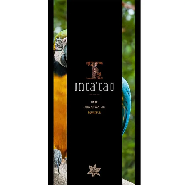 Incacao Origine Vanille mléčná čokoláda Ekvádor