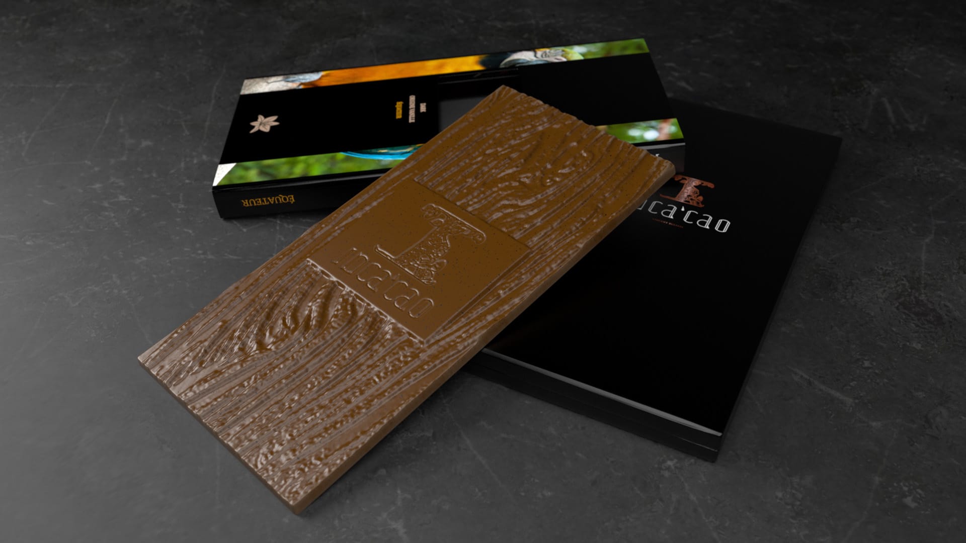 Incacao Origine Vanille mléčná čokoláda Ekvádor
