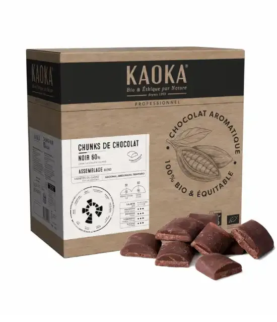 Kaoka hořké pecky Chunks 5 kg na pečení