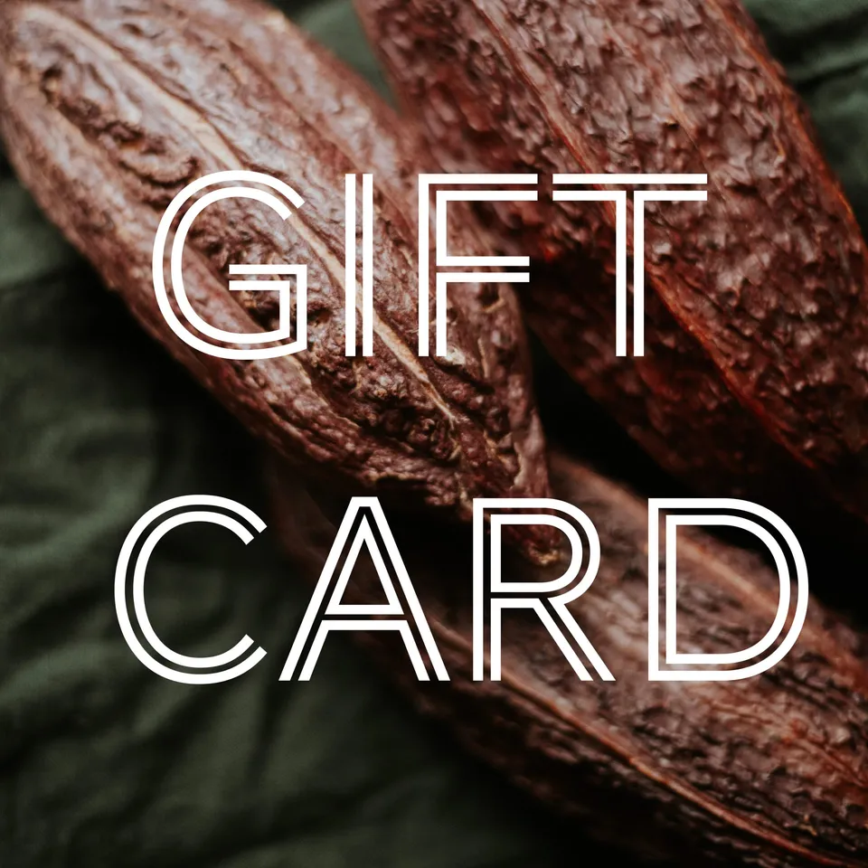 Chocolate Tree Gift Card dárková karta na čokoládu