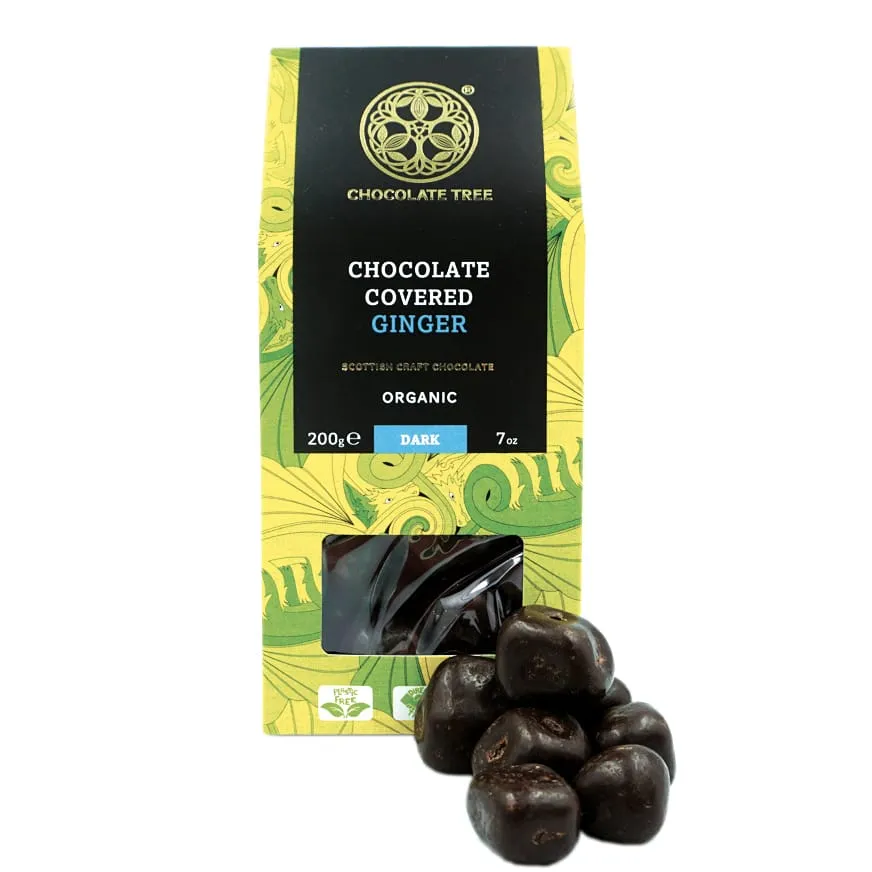 Chocolate Tree Dark Ginger zázvor v čokoládě hořká