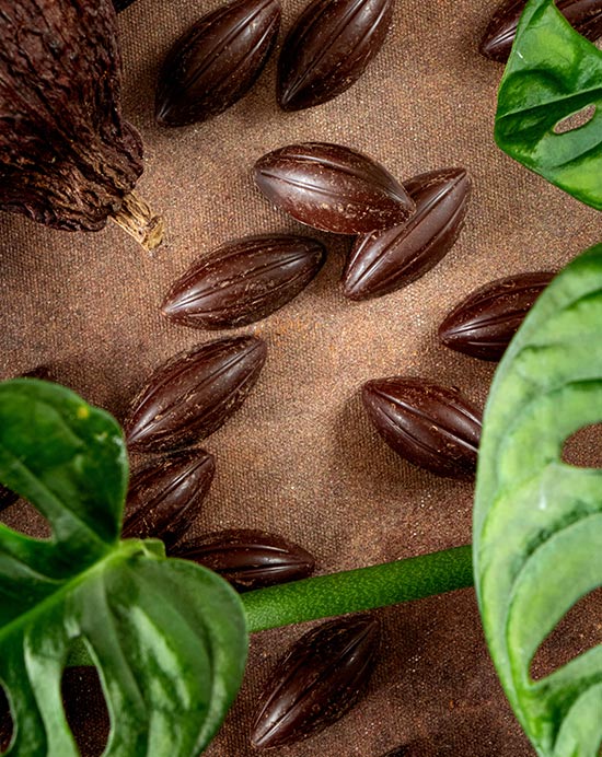 Kaoka São Tomé 75% hořká čokoláda na vaření 1 kg