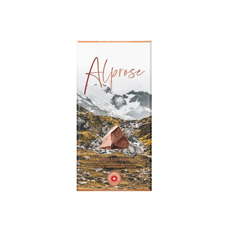 Alprose Honeycoated Almonds mléčná čokoláda mandle
