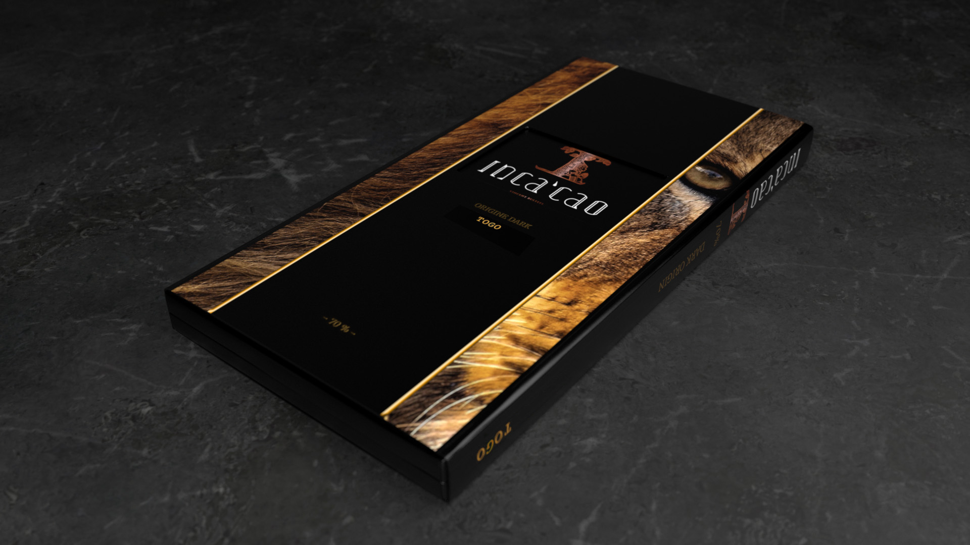 Incacao Origine Dark 70% hořká čokoláda Togo