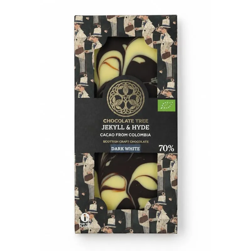 Chocolate Tree Jekyll and Hyde tabulka mramorová 100% kakao