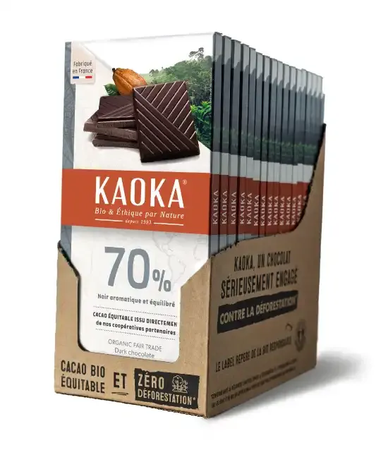 Kaoka Assemblage 70% hořká čokoláda 17 ks