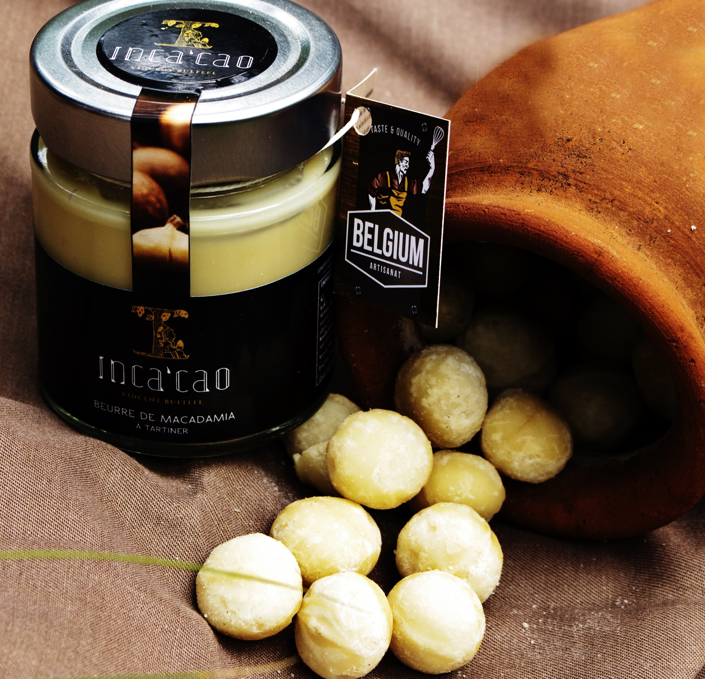 Incacao Nut Butter Macadamia ořechové máslo s MCT a kolagenem