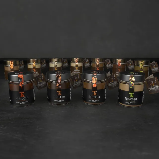 Incacao Glassware sada 11 pomazánek a másel ve skle