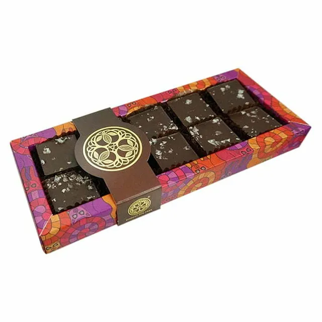 Chocolate Tree Salted Caramels karamely v hořké čokoládě